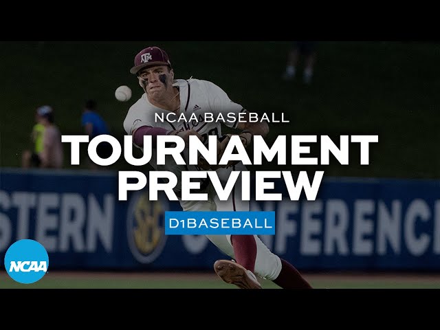The NCAA Baseball Bracket is Updated
