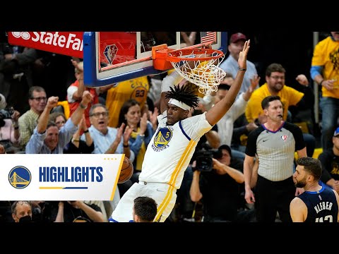 Kevon Looney Leads Warriors to Game 2 Win Over Mavericks | May 20, 2022 video clip
