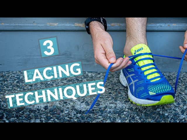 How to Lace Tennis Shoes the Right Way