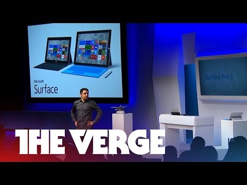 Microsoft's Surface Pro 3 event in under six minutes - UCddiUEpeqJcYeBxX1IVBKvQ