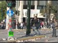 Video: Clashes break out in Athens on 2nd day of mass protests thumbnail