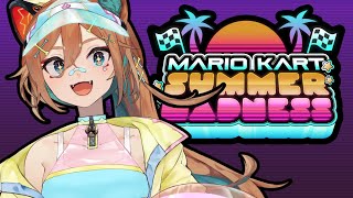 【MARIO KART SUMMER MADNESS】if i dont get last place we party
