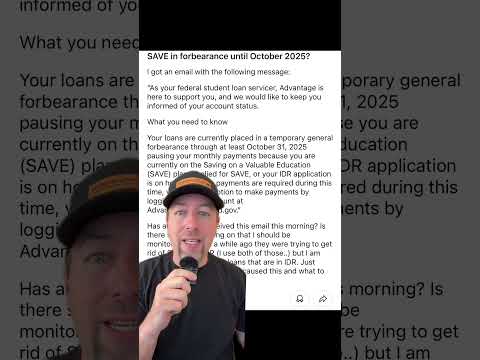 The College Investor | SAVE Student Loan Borrowers Are Reporting Forbearance Dates Moving