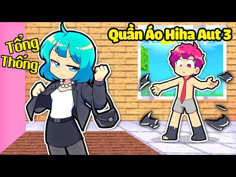 Yummie Sở Hữu Quần Áo Của Tổng Thống Hiha Trong Minecraft 🤣😍