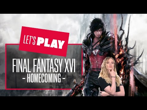 Let's Play Final Fantasy 16 part 4! Final Fantasy XVI Playstation 5 Gameplay