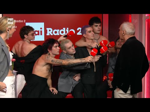 Intervista ai Bnkr44 (Serata Finale) - Radio2 a Sanremo