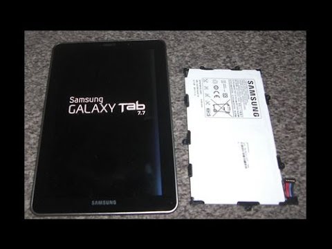 Samsung Tab 7 7 will not turn on  Battery Replacement - UCHqwzhcFOsoFFh33Uy8rAgQ