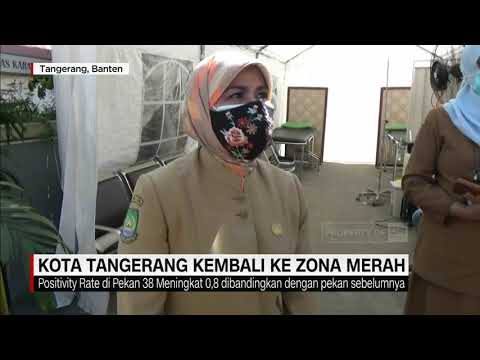 Kota Tangerang Kembali Menjadi Zona Merah