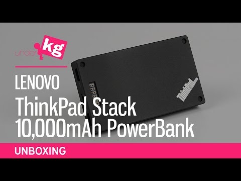 Lenovo ThinkPad Stack 10000mAh PowerBank Unboxing [4K] - UC_0oo0GPlDUU88ubLDnJkSQ