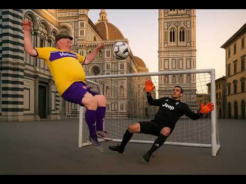 The Karate KID GOAL @FiorentinaOfficial vs @Juventus #ai soccer games ep. 1