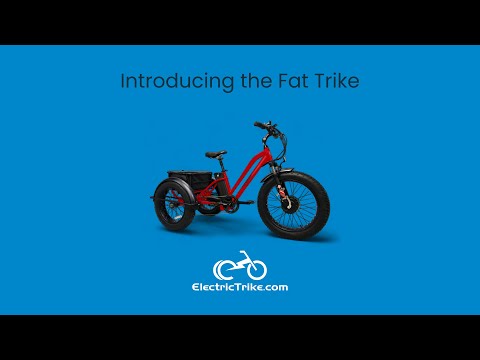 The Electric Fat Trike by Electric Bike Technologies: Ultimate All-Terrain Performance!