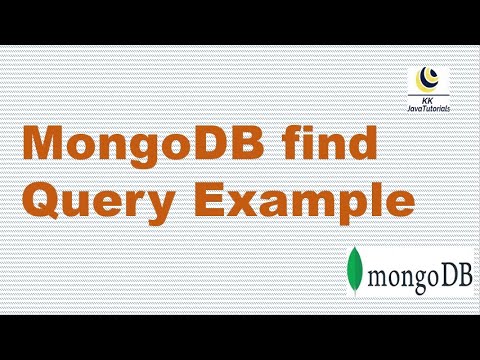 MongoDB Query API | MongoDB select query Example | MongoDB Tutorial
