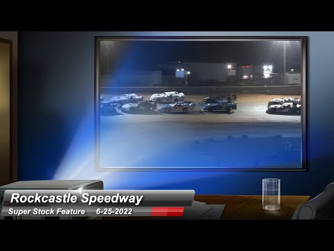 Rockcastle Speedway - Super Stock Feature - 6/25/2022 - dirt track racing video image
