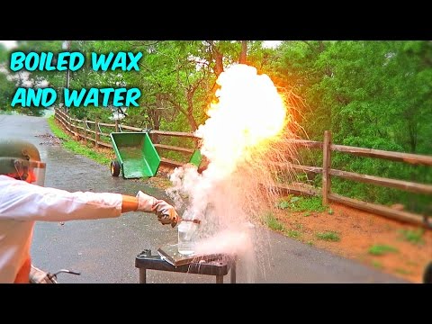 What Will Happen If You put Boiled Wax into Water - UCe_vXdMrHHseZ_esYUskSBw