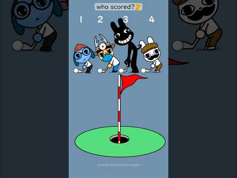 Who Scored?🤔Animal Hospital 1, 2, 3, or 4?? Golf Shoot Challenge Animation #roblox #challenge #guess