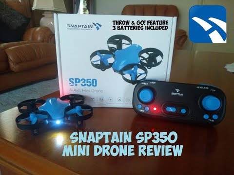 SNAPTAIN SP350 Throw 'N'  Go RC Mini Drone with 3 Batteries - UCu9W2fjJrH8E6aa1AQuSD4A