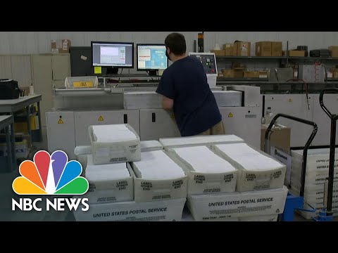 Michigan Sees Surge In Mail-In Ballots For State Primary | NBC News NOW