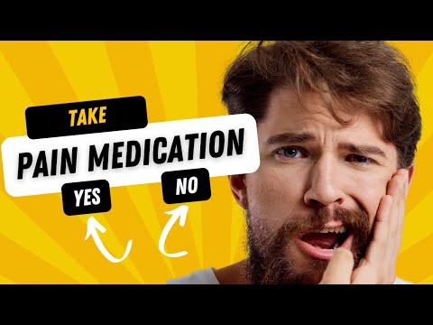 Should you use Pain Medication? Or is there an alternative?