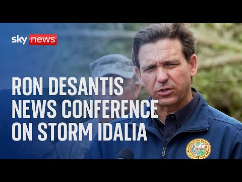 Watch live: Florida governor news conference on Storm Idalia devastation