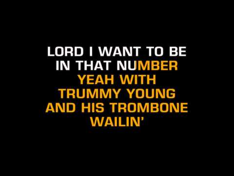 Louis Armstrong - When The Saints Go Marching In (Karaoke) - UCQHthJbbEt6osR39NsST13g