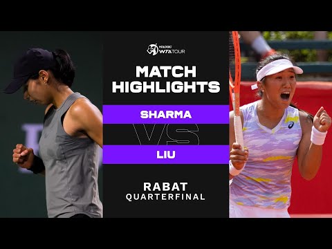 Astra Sharma vs. Claire Liu | 2022 Rabat Quarterfinal | WTA Match Highlights