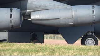 B-52 - Start Up - 2x Departure - RAF Fairford - 09/02/22