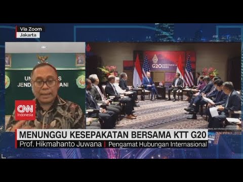 Menunggu Kesepakatan Bersama KTT G20