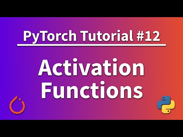 Linear Activation Function in Pytorch