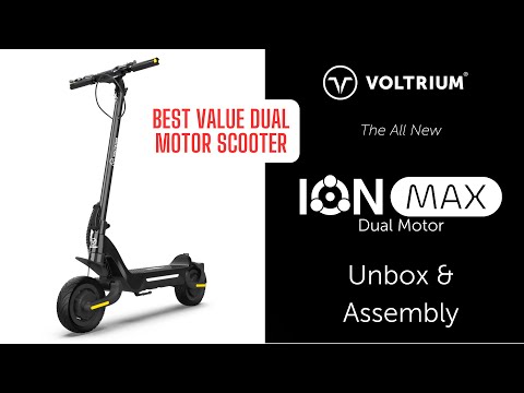 Unboxing the Voltrium Ion Max Dual Motor - Australia's best value Dual Motor Scooter?