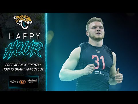 Free Agency Frenzy: How is the draft affected? | Jaguars Happy Hour video clip