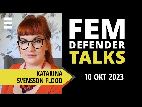 Femdefender Talks med Katarina Svensson Flood | Kvinna till Kvinna