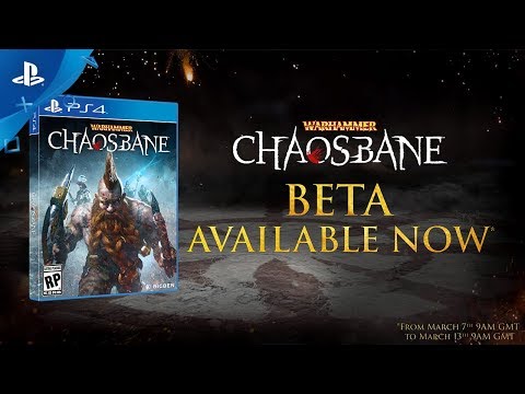 Warhammer: Chaosbane - Beta Launch Trailer | PS4