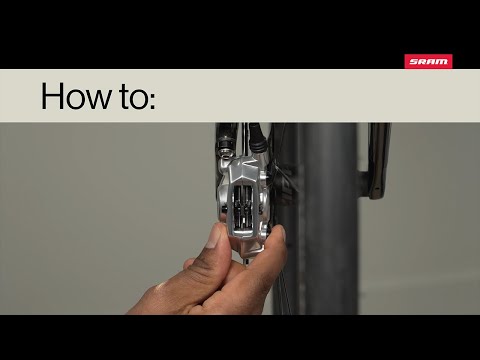 SRAM Road AXS | How to: Center Brake Calipers