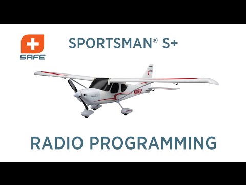 HobbyZone Sportsman S+ Transmitter Setup Tutorial - UCaZfBdoIjVScInRSvRdvWxA