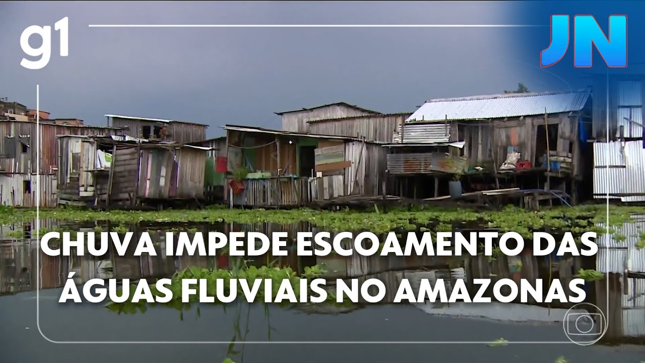 Rios do Amazonas se mantém em nível acima do esperado devido às chuvas dos últimos dias