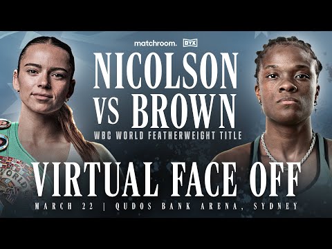 “Skye Was Spoon-Fed Her World Title!” 🍿 Skye Nicolson Vs Tiara Brown eFace Off