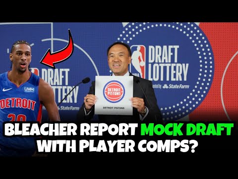 Reacting to Bleacher Report latest 2024 NBA Mock Draft