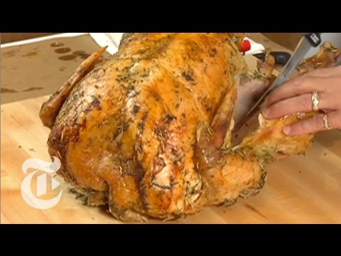 How to Carve a Turkey: Thanksgiving Recipes | The New York Times - UCqnbDFdCpuN8CMEg0VuEBqA