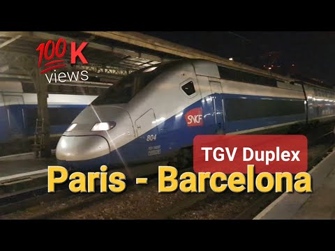 TGV Barcelona to Paris |  - UCZVFkA3PBOAW740IHklbZjg