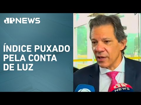 Fernando Haddad sobre IPCA: “Alta da inflação em setembro é temporária”