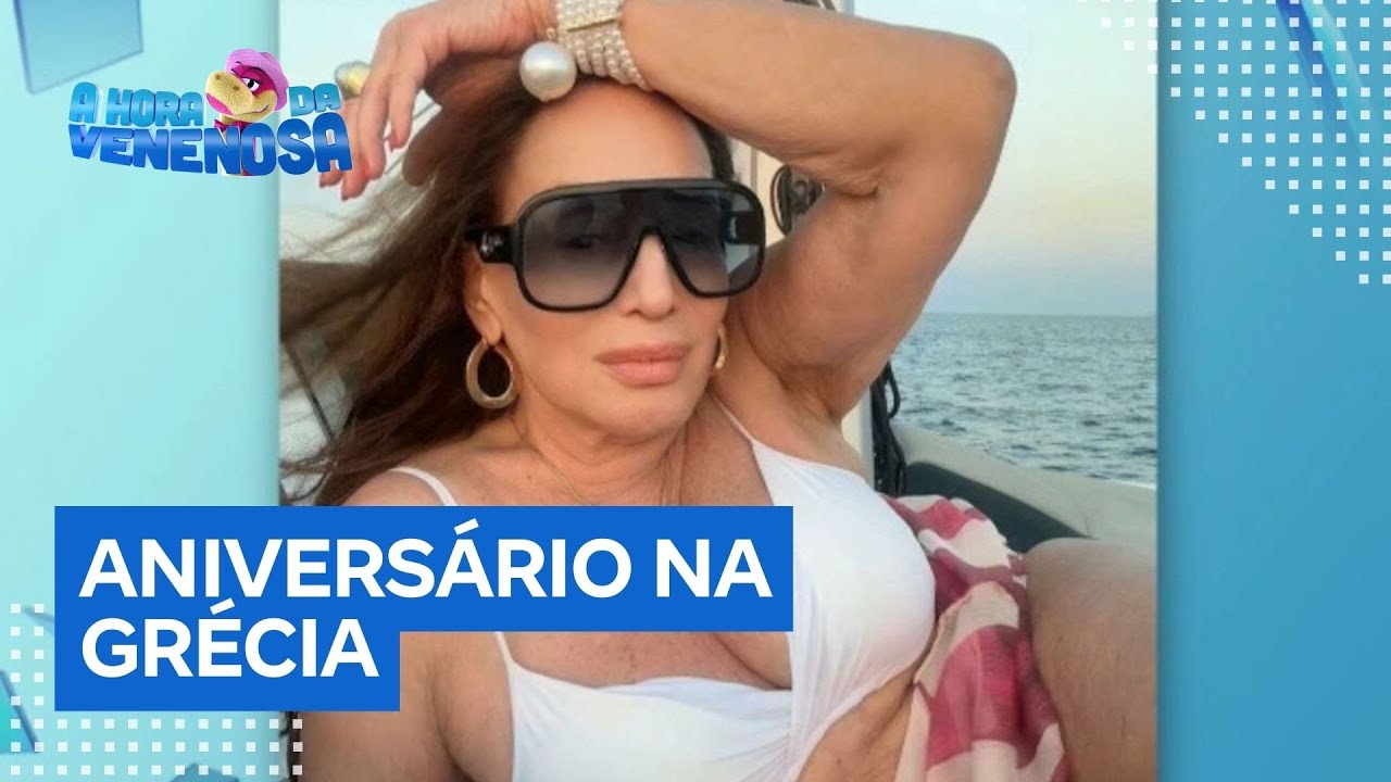 Susana Vieira comemora 83 anos na Grécia e exibe corpo em fotos de biquíni