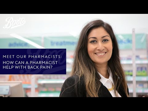 boots.com & Boots Discount Code video: Meet our Pharmacists | How can a Pharmacist help with back pain? | Boots UK