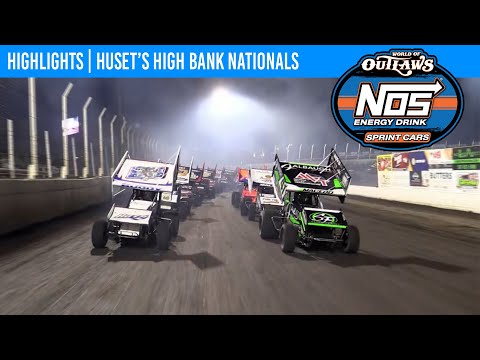 World of Outlaws NOS Energy Drink Sprint Cars | Huset’s Speedway | September 1, 2024 | HIGHLIGHTS - dirt track racing video image