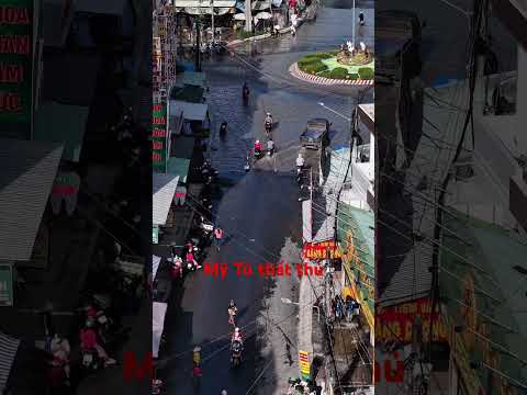 Mỹ Tú thất thủ nước lên cao