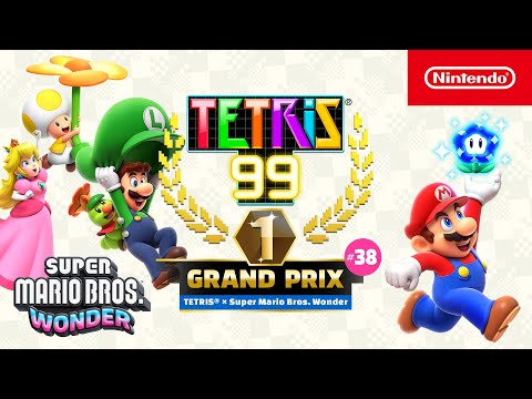 TETRIS® 99 x Super Mario Bros. Wonder – A Grand Prix full of wonder!