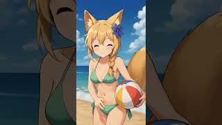 ビーチバレーしよ  #vtuber #aivtuber