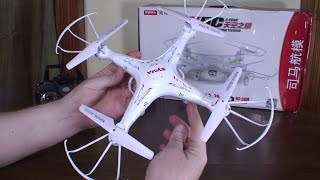 Syma - X5C Explorers - Review and Flight (Indoors and Outdoors)