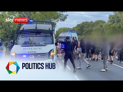 Epping MP 'upset' by Farage claim about migrant hotel protest | Politics Hub