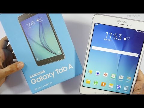 Samsung Galaxy Tab A - 8" 4G Tablet Unboxing & Overview - UCO2WJZKQoDW4Te6NHx4KfTg