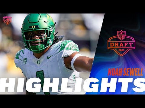 Noah Sewell Highlights | Chicago Bears video clip